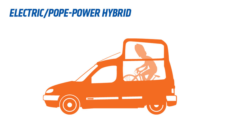 Illustration for article titled Here's Five Realistic Ways To Make A Better Popemobile